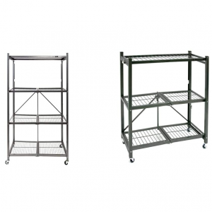 Origami 4-Shelf Foldable Storage Shelves & 3 Shelf Foldable Storage Unit @ Amazon