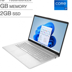 $200 off HP 17.3" Touchscreen Laptop - 11th Gen Intel Core i7-1165G7 @Costco