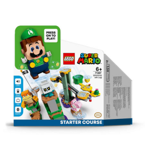 £15 OFF Lego Super Mario Adventures Luigi Starter Course Toy (71387)