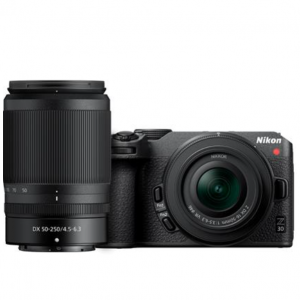Adorama -  新品：尼康Z 30 DX 格式微单数码相机 +两支镜头，现价$1196.95