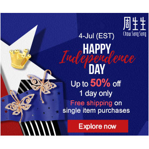 Chow Sang Sang Jewellery - Up To 50% Off Independence Day Flash Sale