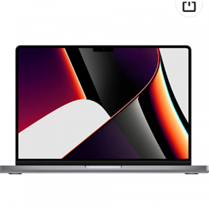 Amazon.com - Apple MacBook Pro 14"（ M1 Pro chip, 16GB 512GB)筆記本，直降$400