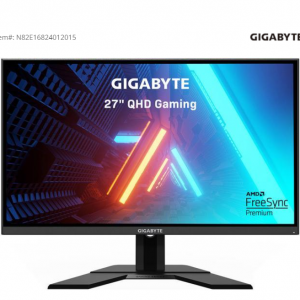 $60 off GIGABYTE G27Q 27" 144Hz 1440P Gaming Monitor, 2560 x 1440 IPS Display @Newegg