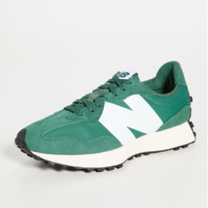 Shopbop官網 New Balance 327 男士綠色跑鞋額外75折熱賣 