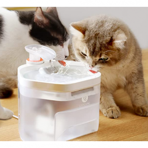 CAT CARE Cat Water Fountain-84oz/2.5L Ultra Quiet Pet Water Fountain @ Amazon