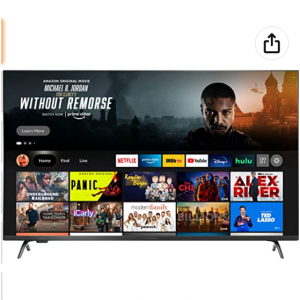 Amazon - Insignia Class F50 4K UHD QLED Fire TV 智能電視 50寸，直降$130 