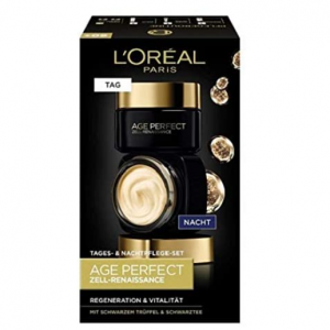 L'Oréal Paris金致臻颜修复系列保湿锁龄再生活力面部护理日霜和晚霜