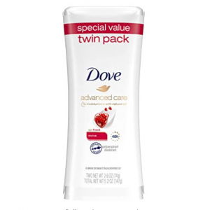 Prime Day: Dove Advanced Care Antiperspirant Deodorant Stick for Women 2.6 oz, 2 Count @ Amazon