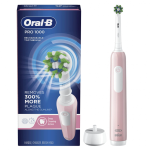 史低价：Oral-B Pro 1000 新款电动牙刷促销 3色可选 @ Amazon