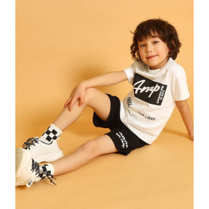 ANAP KIDS  ボックスロゴTシャツ