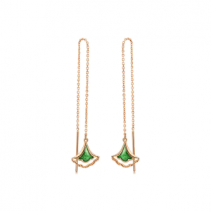 Chow Sang Sang Minty Collection 18K Rose Gold Earrings