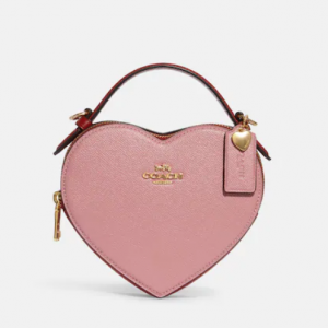 Coach Heart Crossbody In Colorblock @ Coach Outlet