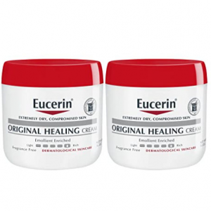 Eucerin Original Healing Cream for Dry Skin, 2 Pack of 16 Oz Jars @ Amazon