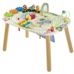 Early Learning Centre Wooden Activity Train Table $25 shipped