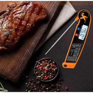 JAKO Instant Read Meat Thermometer-Food Thermometer with Temperature Guide Function @ Amazon