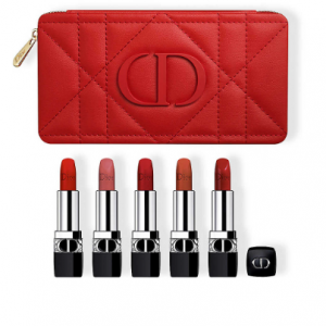 New! DIOR Rouge Dior Couture Colour Refillable Lipstick Collection Gift Set @ Selfridges