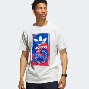 adidas 精选潮流运动T恤好价促销 