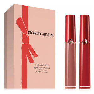 Macy's ARMANI阿玛尼红管唇釉2支正装套装大促 相当于3.1折