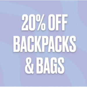 Back-to-school Savings - 20% Off Backpacks & Bags @ Famous Footwear CA