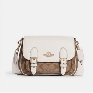 57% Off Lucy Crossbody In Signature Canvas @ Coach Outlet