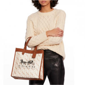 COACH Field Horse and Carriage Coated Canvas Tote Bag Sale @ Neiman Marcus