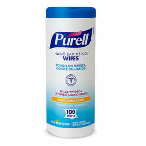 Purell® Hand Sanitizing Wipes, Fresh Citrus Scent, 100/Pack @ Quill