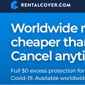 Full $0 excess protection for damages and related fees @Rental Cover