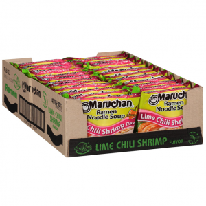 Maruchan 青檸辣椒蝦味拉麵3.0oz 24包 @ Amazon