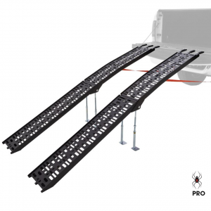 7' 5.5" Arched Folding Dual Runner ATV Ramps with Support Legs for $359.99 @Black Widow