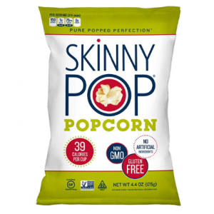 SkinnyPop Popcorn, 4.4oz Grocery Size Snack Bag @ Amazon