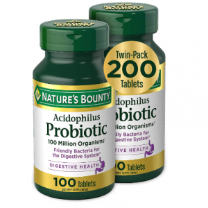 Nature's Bounty 每日益生菌 100片 2瓶裝 @ Amazon
