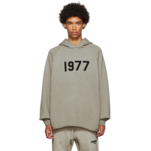 gray polyester hoodie