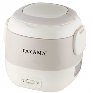 Tayama 1.5 Cup Portable Mini Rice Cooker, White (TMRC-03R) @ Amazon