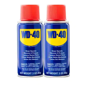 WD-40 3 oz. Multi-Use Product, Multi-Purpose Lubricant Spray, Handy Can, (2-Pack) @ Home Depot
