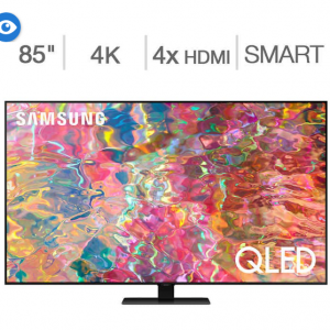 Costco - Samsung Q80BD系列 4K 85"智能电视，现价$2199.99 