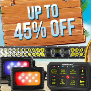 Up to 45% off summer sale @Auxbeam