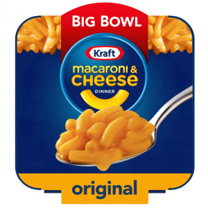 Kraft 原味芝士通心粉微波爐碗 3.5oz 3.5分鍾搞定 @ Amazon