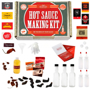 DIY Gift Kits 自製辣椒醬 禮品26件套 @ Amazon