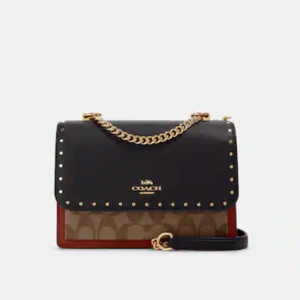 50% Off Coach Klare Crossbody In Signature Canvas With Rivets @ Coach Outlet