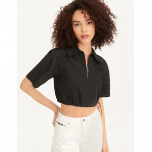 DKNY Front 女士拉链上衣