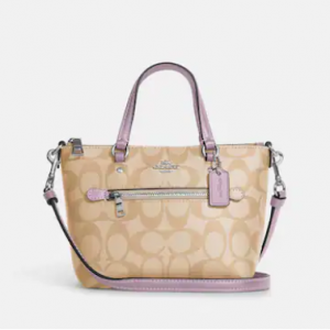 COACH Mini Gallery Crossbody In Signature Canvas Sale @ COACH Outlet 