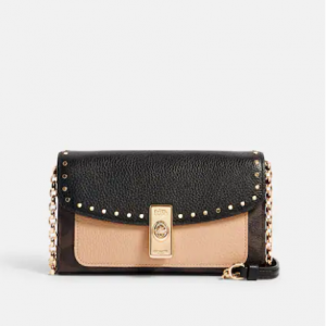 COACH Lane Crossbody In Signature Canvas With Rivets Sale @ COACH Outlet 