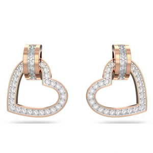 Swarovski 愛心耳環