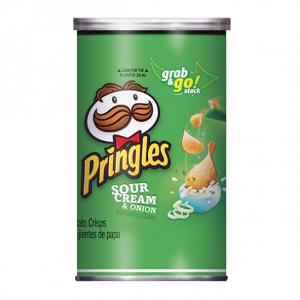 Pringles 酸奶油洋蔥味薯片 2.5oz 12罐 @ Amazon