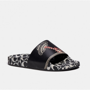 Coach Disney Mickey Mouse X Keith Haring 拖鞋