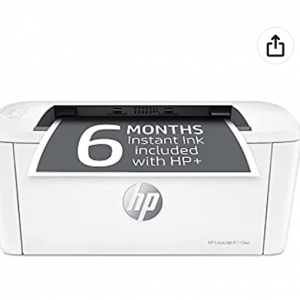 Amazon.com - HP LaserJet M110we 无线多功能黑白打印机，现价$79 + 送6个月墨水