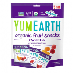 YumEarth 天然有机水果糖混合口味 3.5oz 5包 @ Amazon
