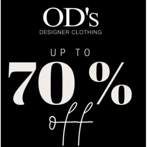 Up To 70% Off Sale @ OD's Designer Clothing