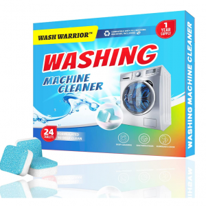 Wash Warrior Washing Machine Cleaner, 24 Tablets @ Amazon