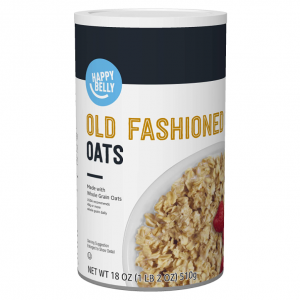 Amazon Brand - Happy Belly Old Fashioned Oats, 18 Ounce